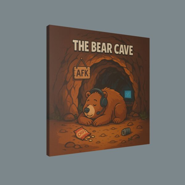 The Bear Cave Canvas Wrap - 24x24