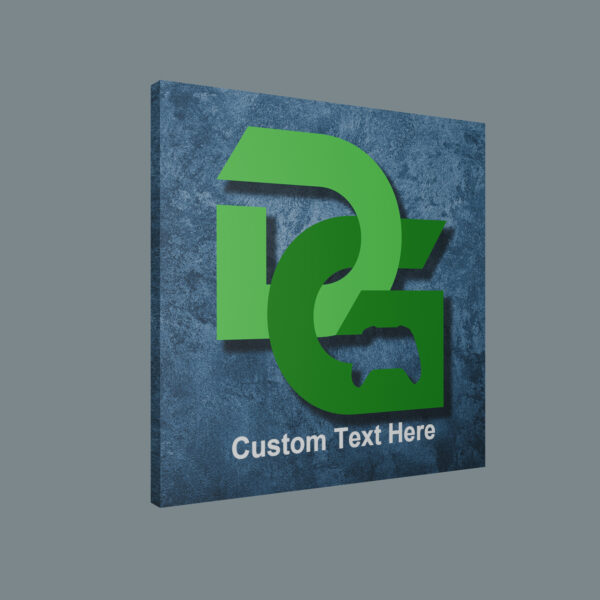 DG Custom Canvas Wrap - 12x12 - Green
